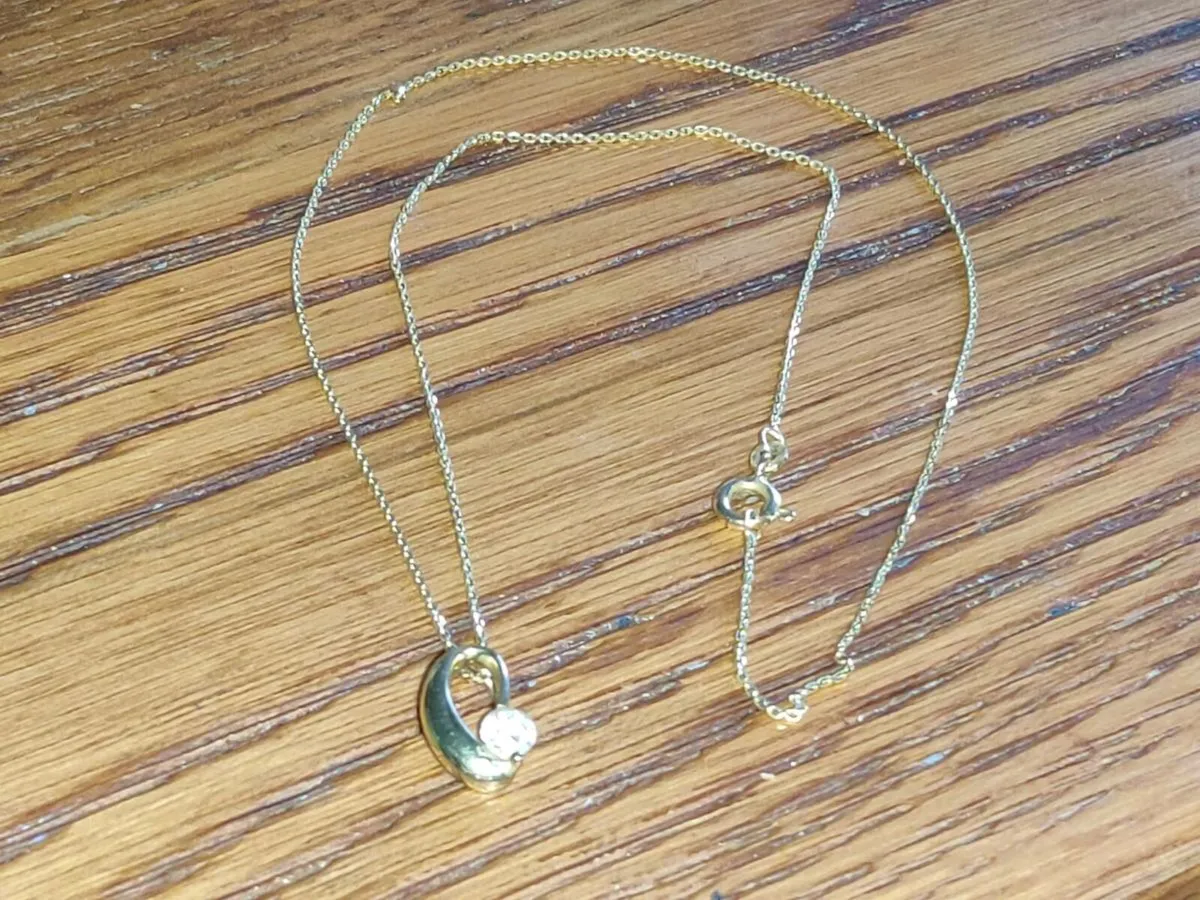 GEOMETRIC BELCHER, 9CT Gold 18"Unisex Necklace ! - Image 4