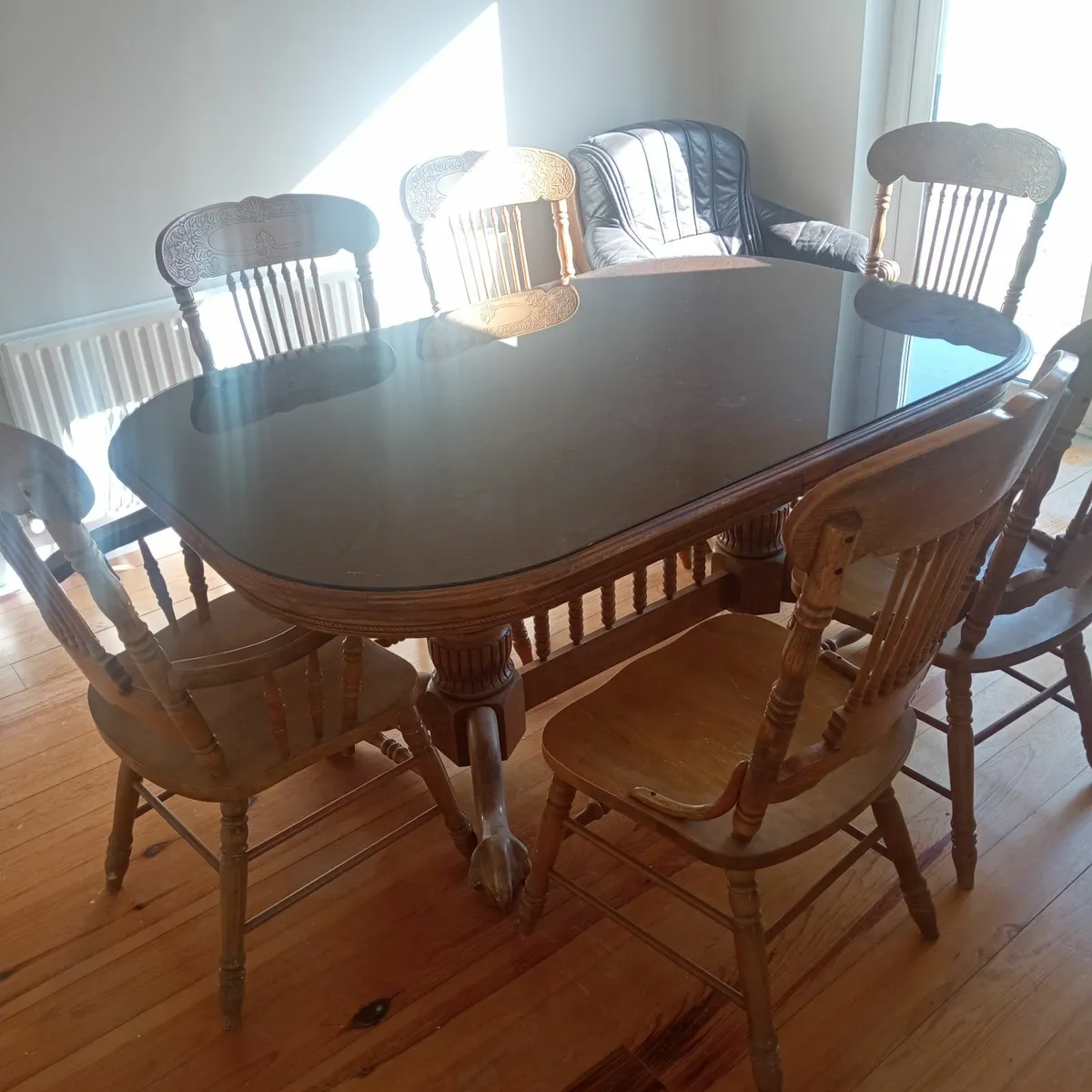 Table and chairs