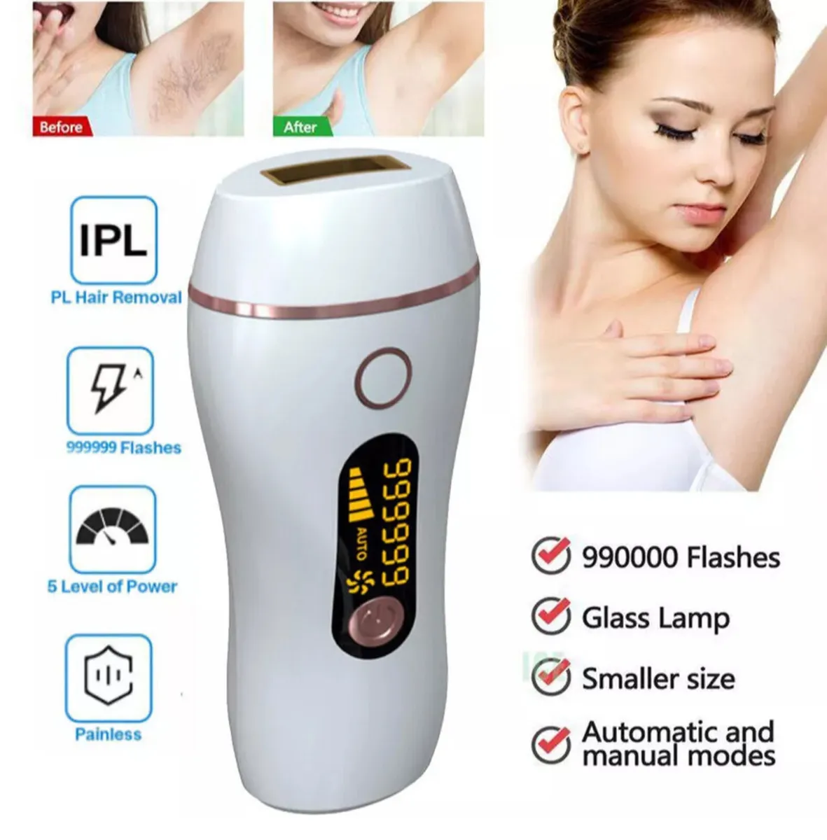 Laser Hair Removal Machine IPL Permanent Painless - Image 2