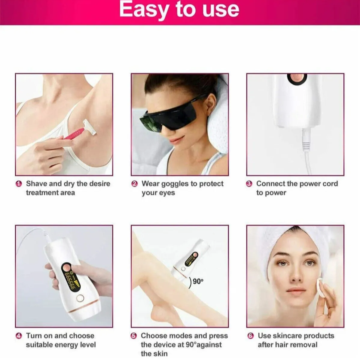 Laser Hair Removal Machine IPL Permanent Painless - Image 4