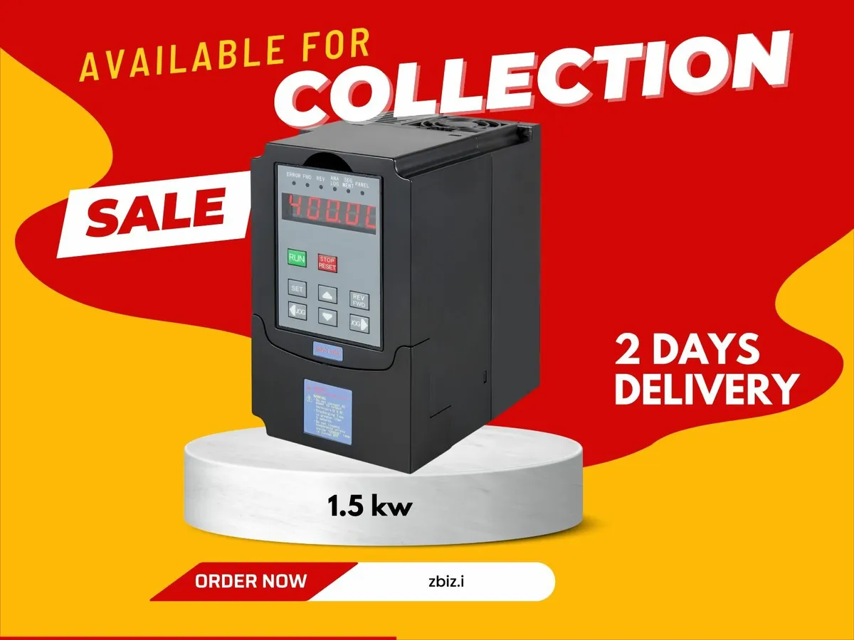 Inverter Variable Frequency Drive 1.5kW - Image 1