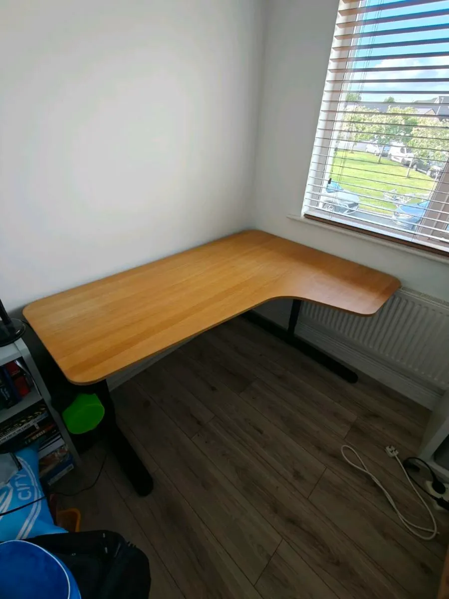 Ikea corner desk - Image 1