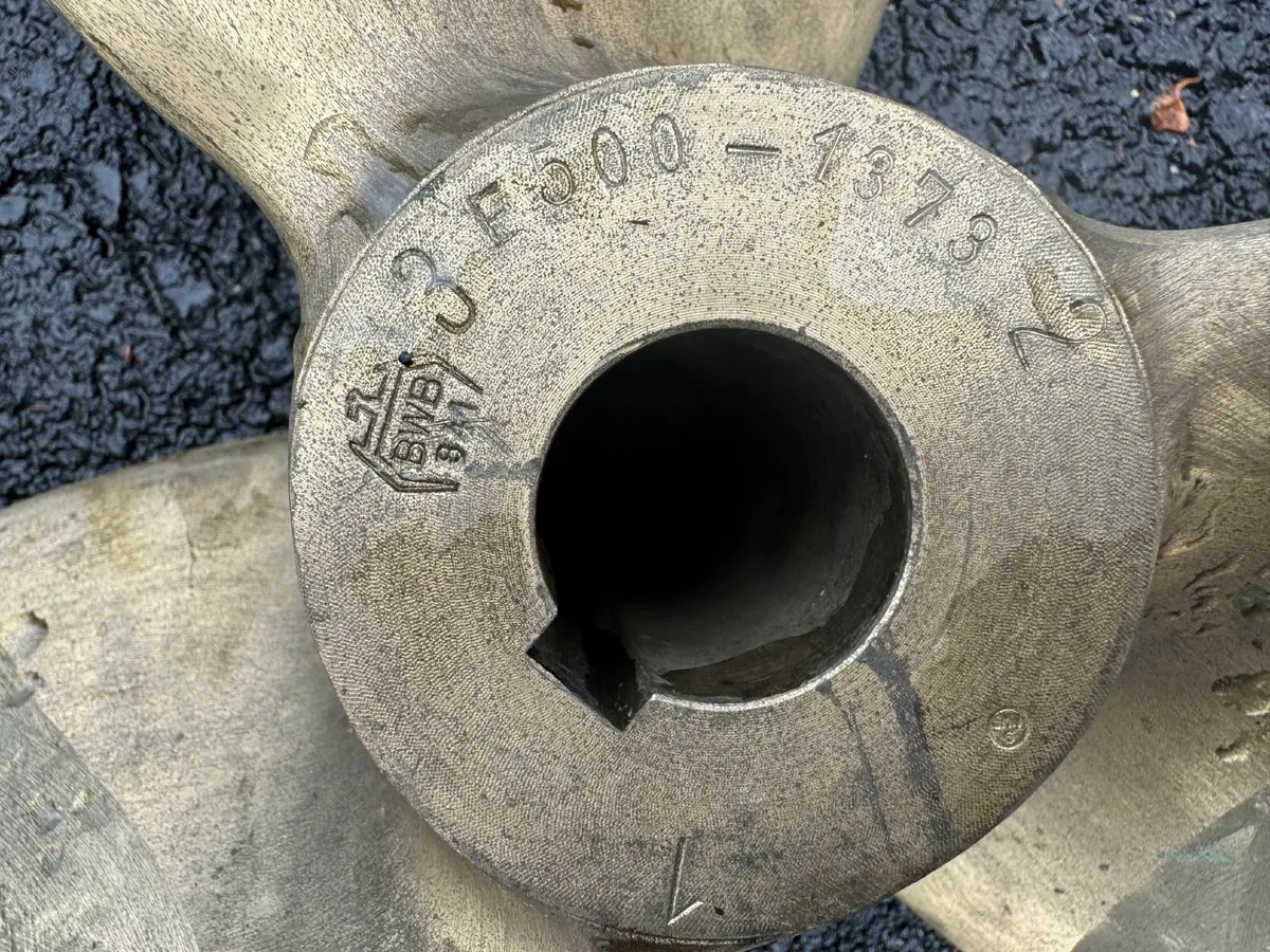 Vintage Military Bronze Propeller – EWK GmbH – 21” - Image 3