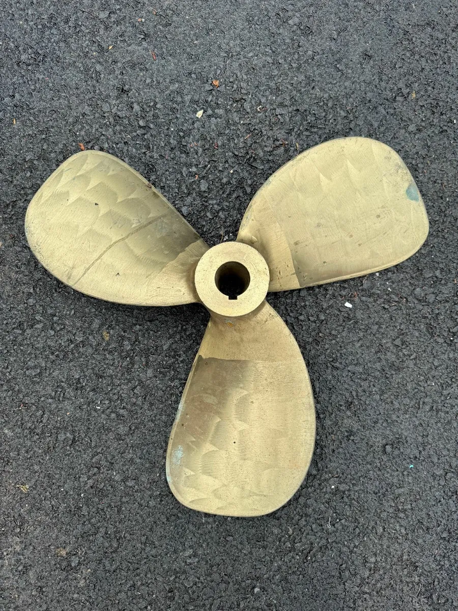 Vintage Military Bronze Propeller – EWK GmbH – 21” - Image 1