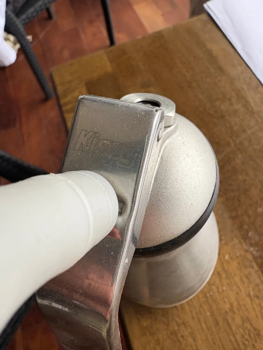 Kisag Whipped Creamer 1Ltr Stainless Coolers - Image 3