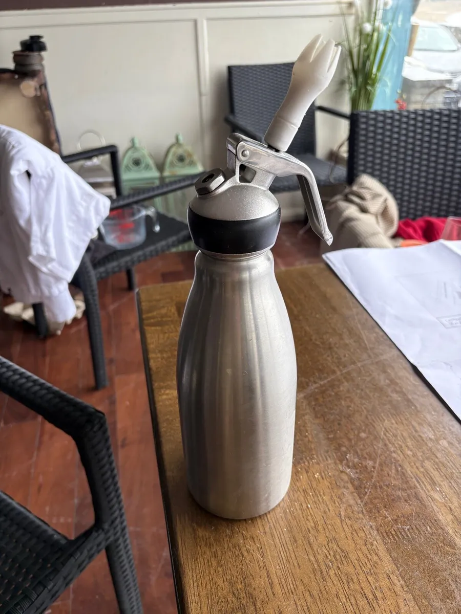 Kisag Whipped Creamer 1Ltr Stainless Coolers - Image 4
