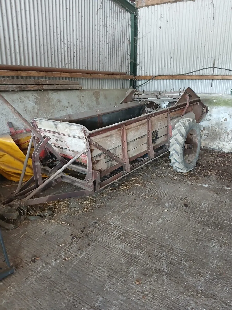 Vintage Dung Spreader - Image 1