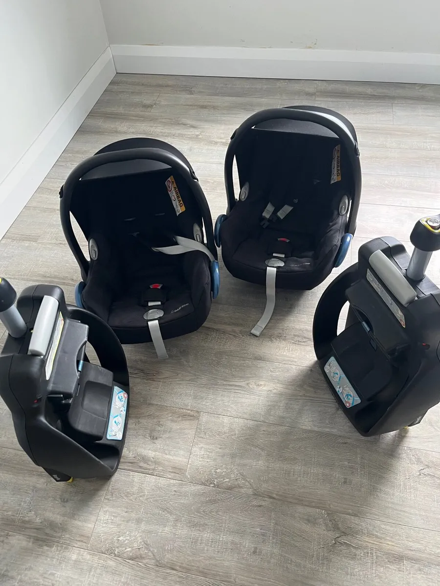 Icandy orange twin travel system - Image 3