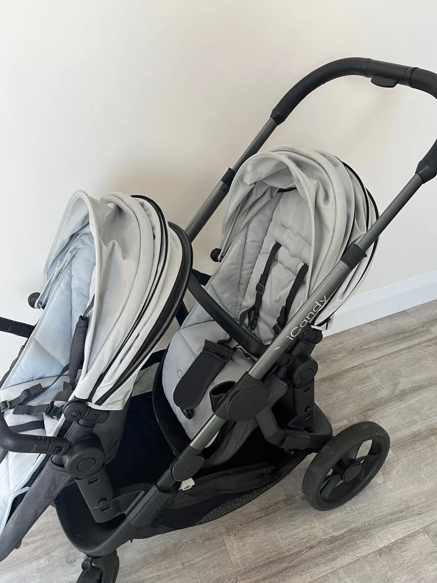 Icandy orange twin travel system - Image 4