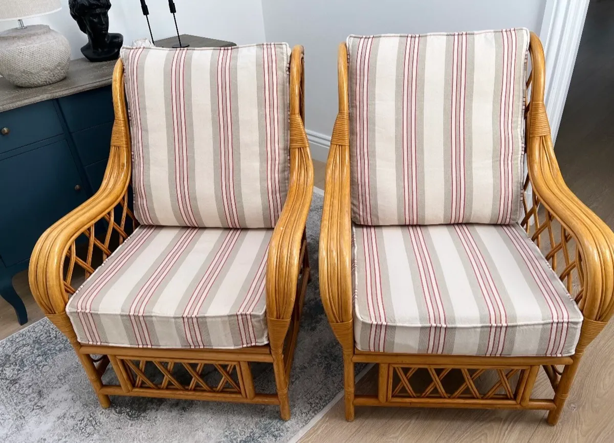Rattan furniture, Bamboo chair, - Image 2