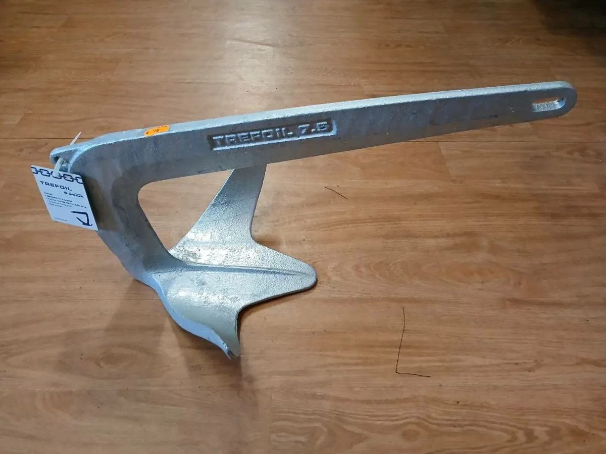 Galvanised Anchor, new, 5kg