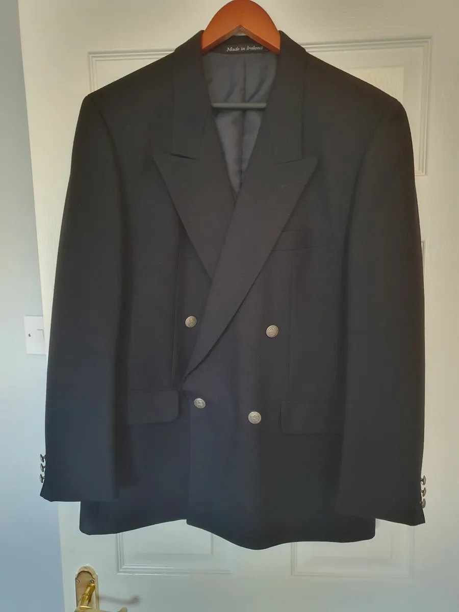 Jacket - Pure Wool double breasted jacket. - Image 1