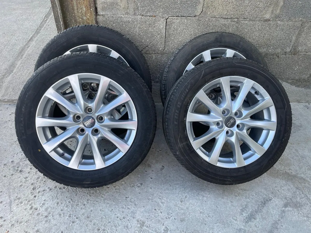 Ford/Mazda/Volvo Alloy Wheels & Tyres 225/55R17 - Image 3