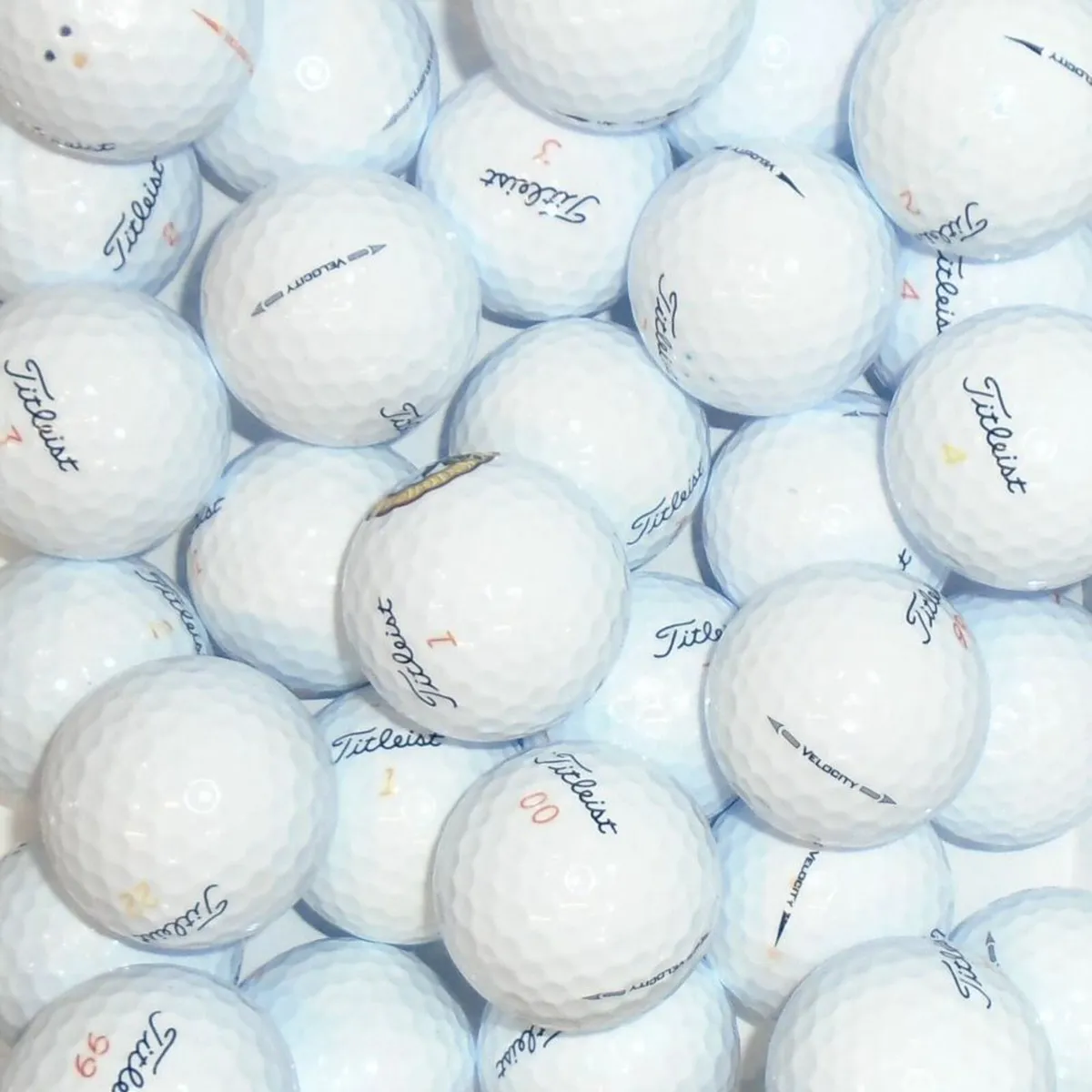 Titleist Velocity Lake Golf Balls - 35 Balls