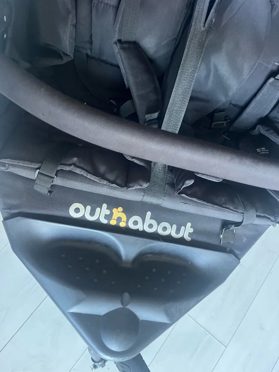 Out and about double buggy v4 nipper - Image 3