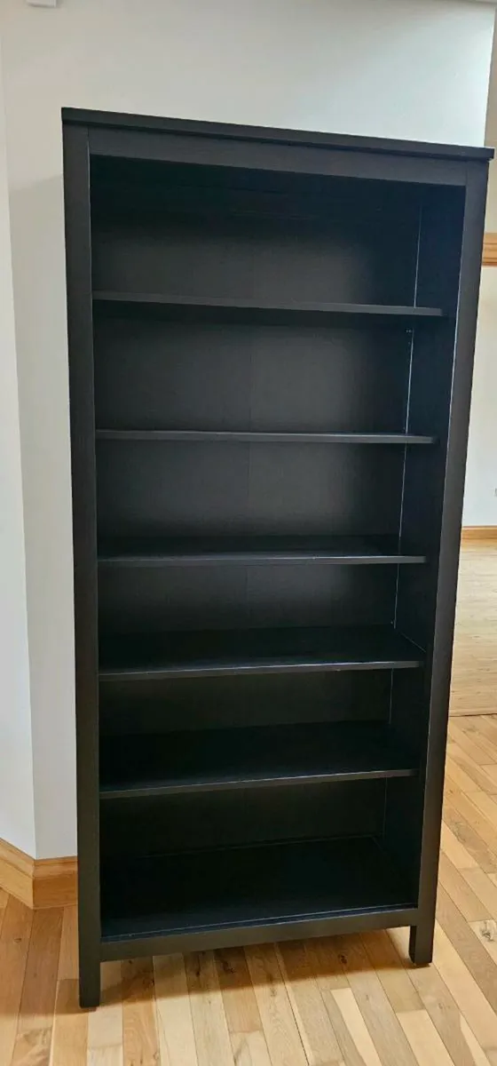 Ikea Hemnes bookcase black /brown 90x197cm