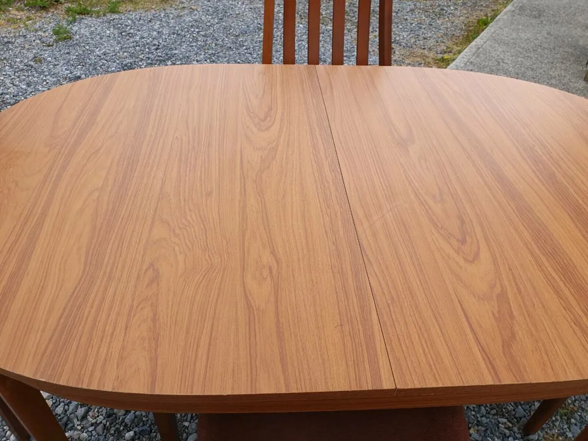 Mid century teak dining stonehill stateroom new! - Image 3