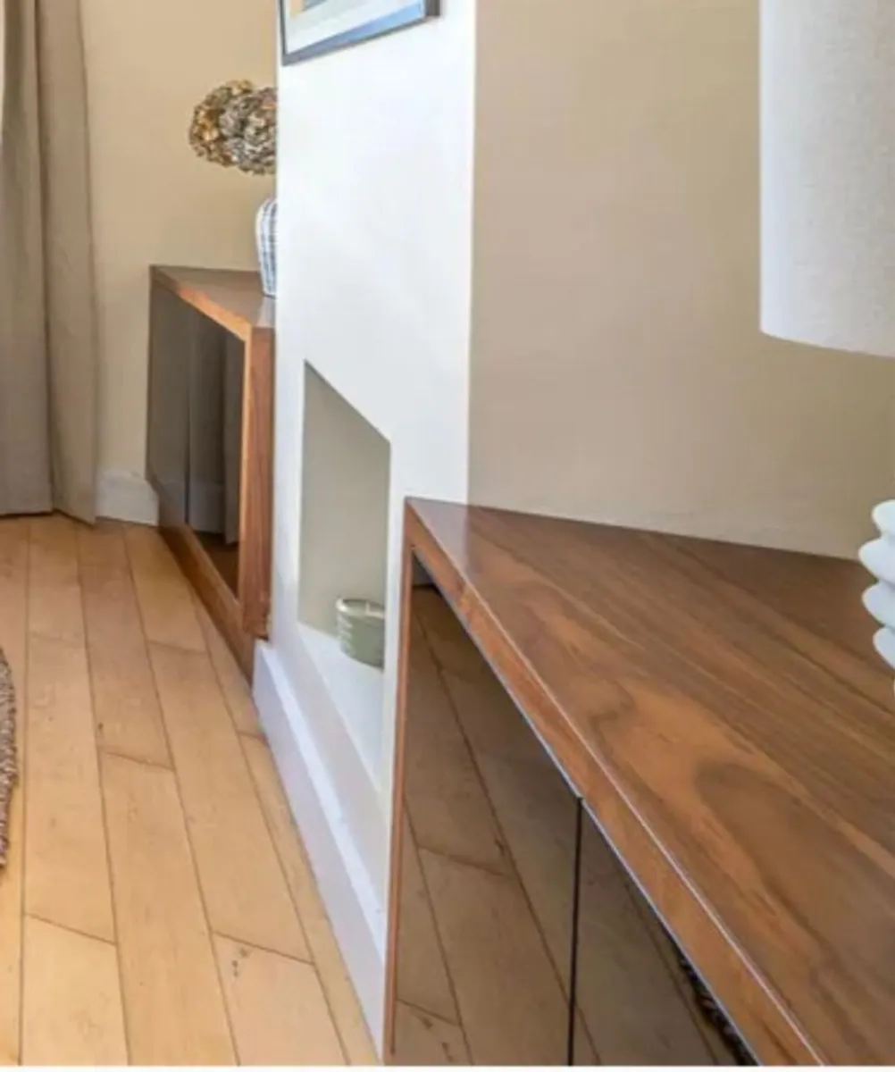 Two walnut sideboards - Image 2