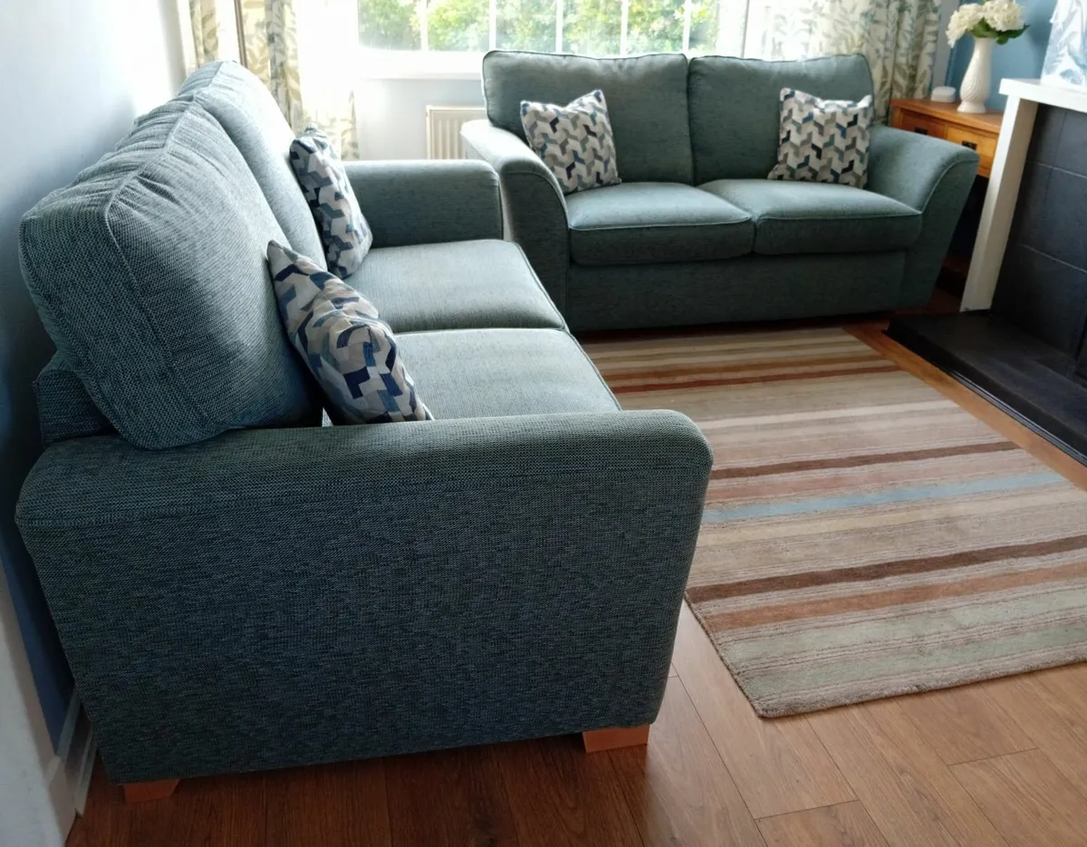 Rockcliffe 3 + 2 Seater Fabric Suite - Image 1