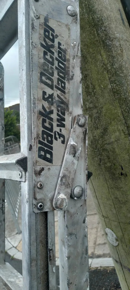 Biack and Decker ladder 3 way ladder priced - Image 3