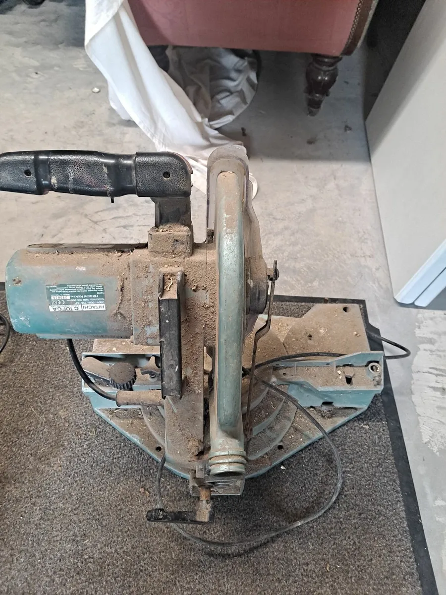 Hitachi chop saw - Image 2