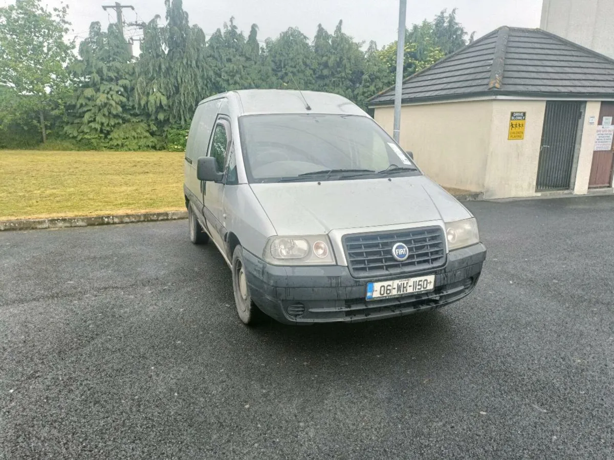 fiat scudo 1.9 diesel 2006 tax 09-25 no doe - Image 1