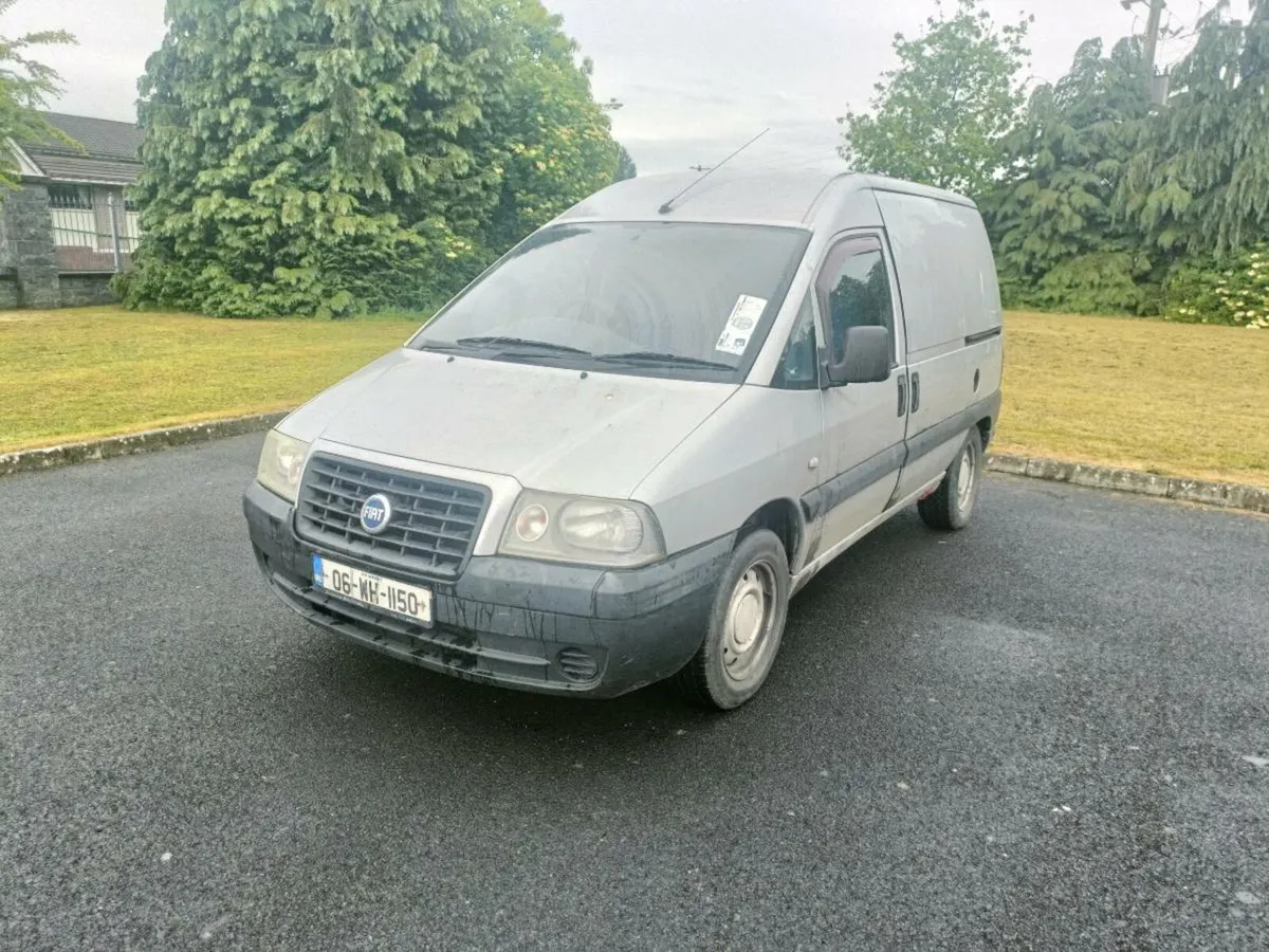 fiat scudo 1.9 diesel 2006 tax 09-25 no doe - Image 3