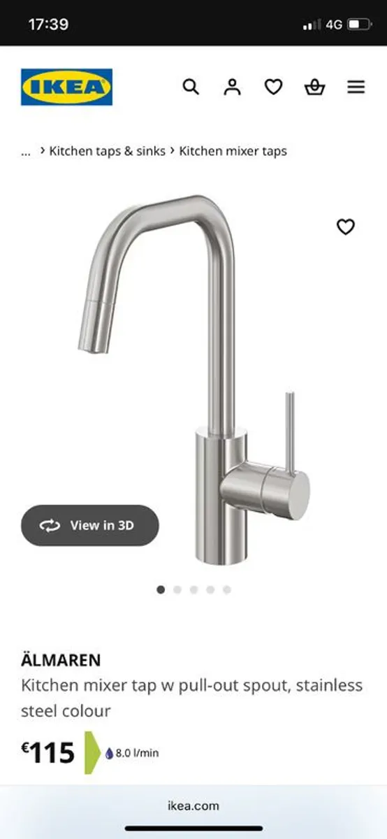 Sink Mixer Tap - Image 4