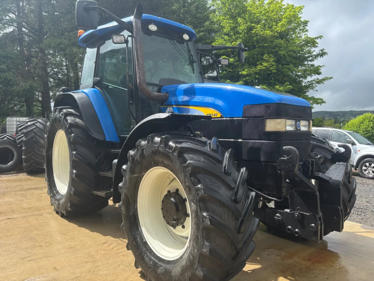 New Holland TM140 front PTO,Ground Drive - Image 3