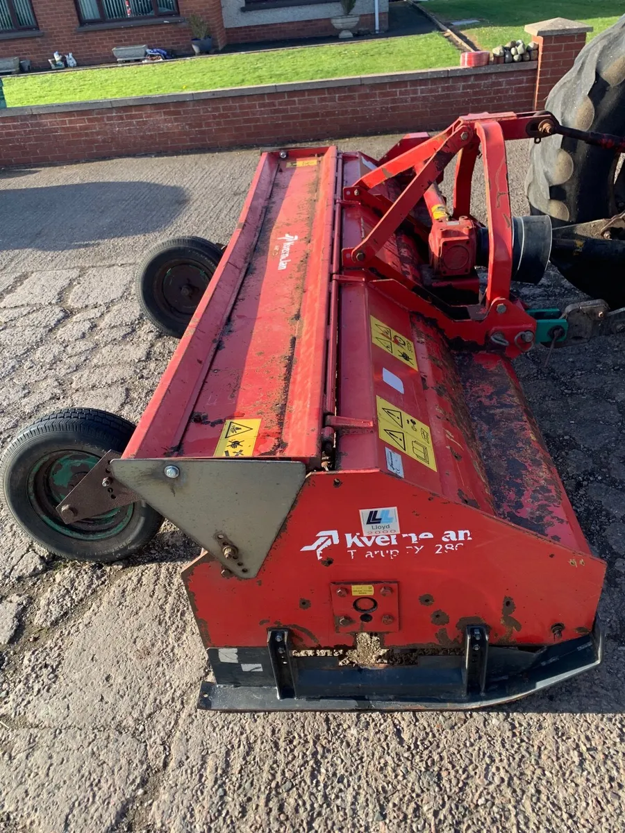 Kvernland flail mower / topper - Image 2