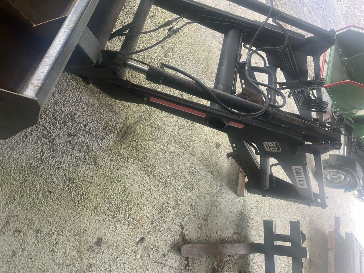 Front loader pallet forks and bucket - Image 2