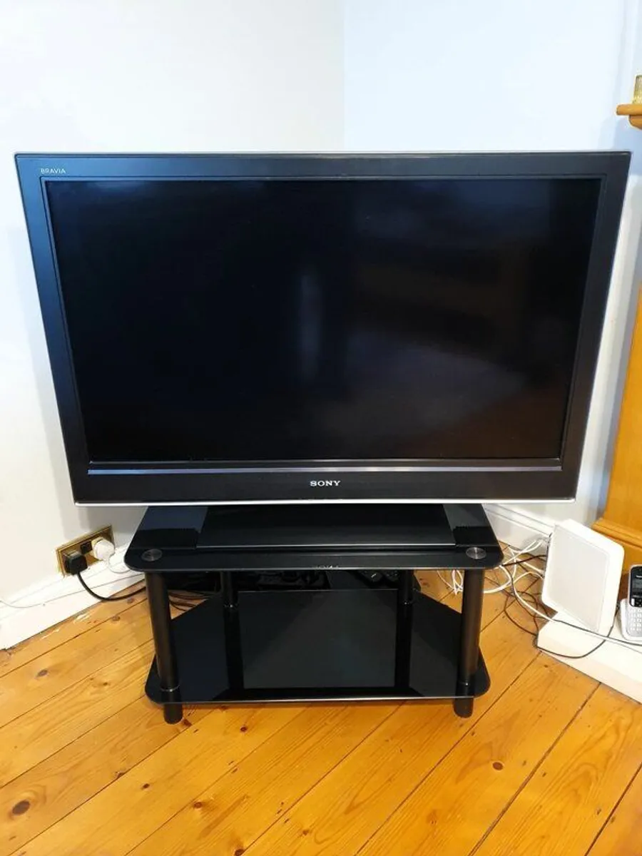 Sony Television including TV stand - Image 2