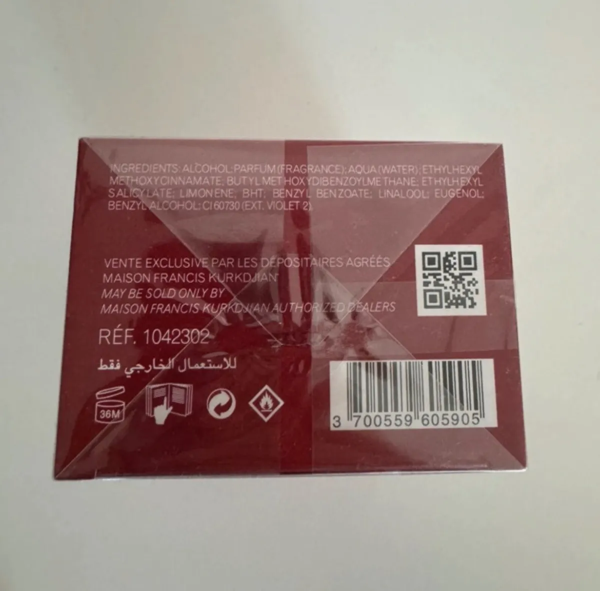Bacarat Rouge 540 Perfume - Image 3