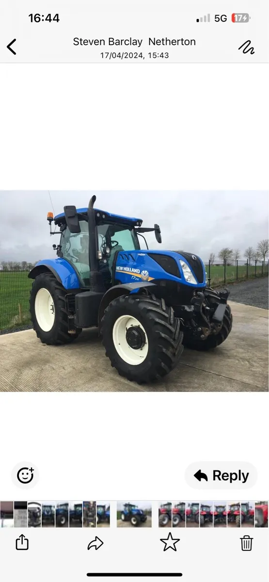 2020 Newholland T7.210 - Image 1