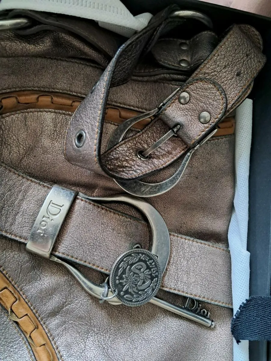 Christian Dior Saddle Bag - Image 3