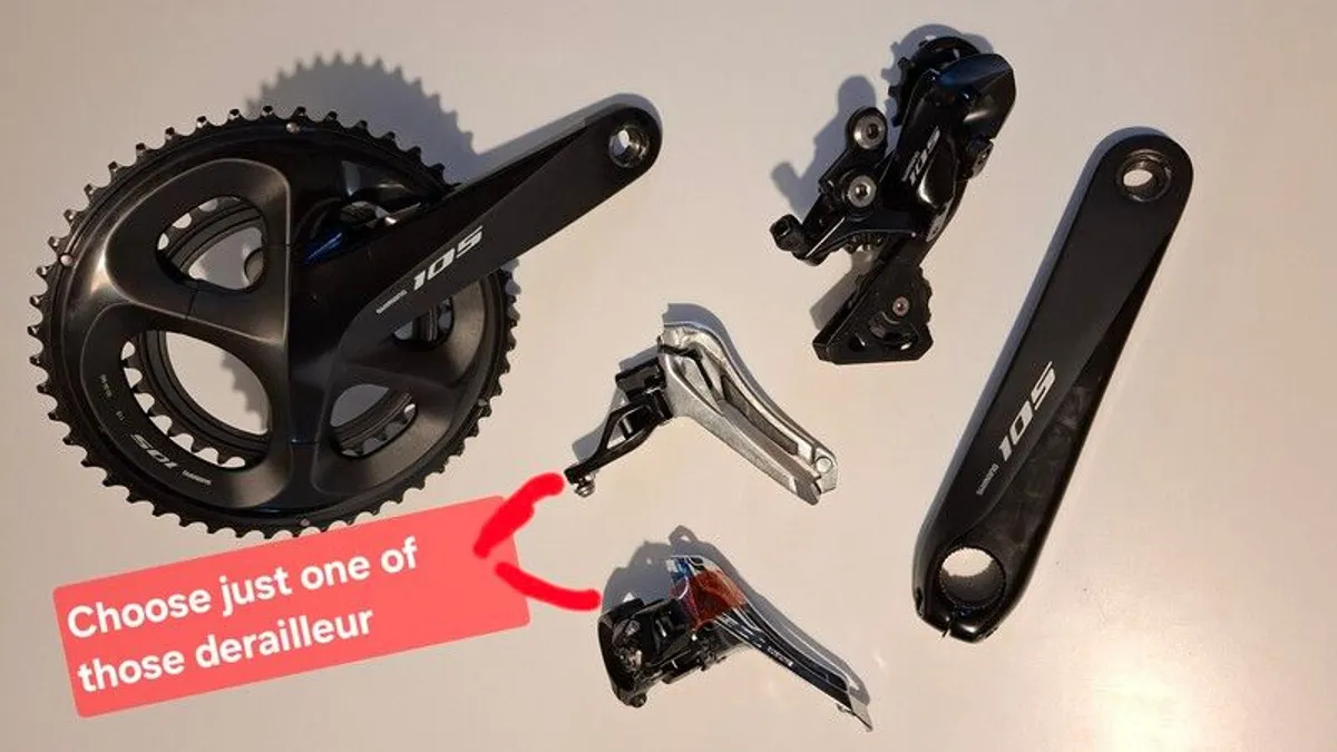 Road Bike Shimano 105 R7000 Groupset gear - Image 3