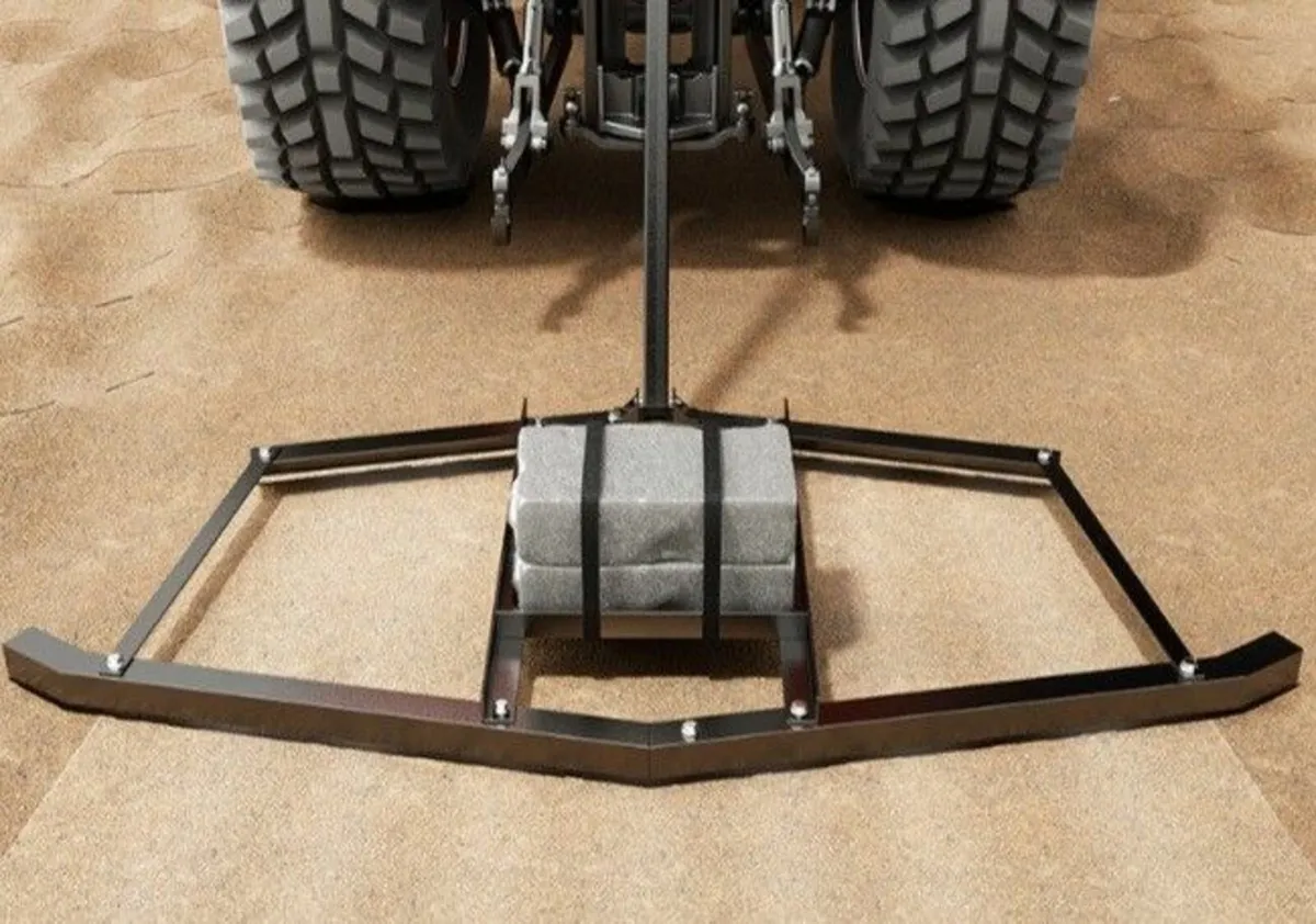 Lawn Leveling Rake 76 x 25.4 cm Free Delivery - Image 3