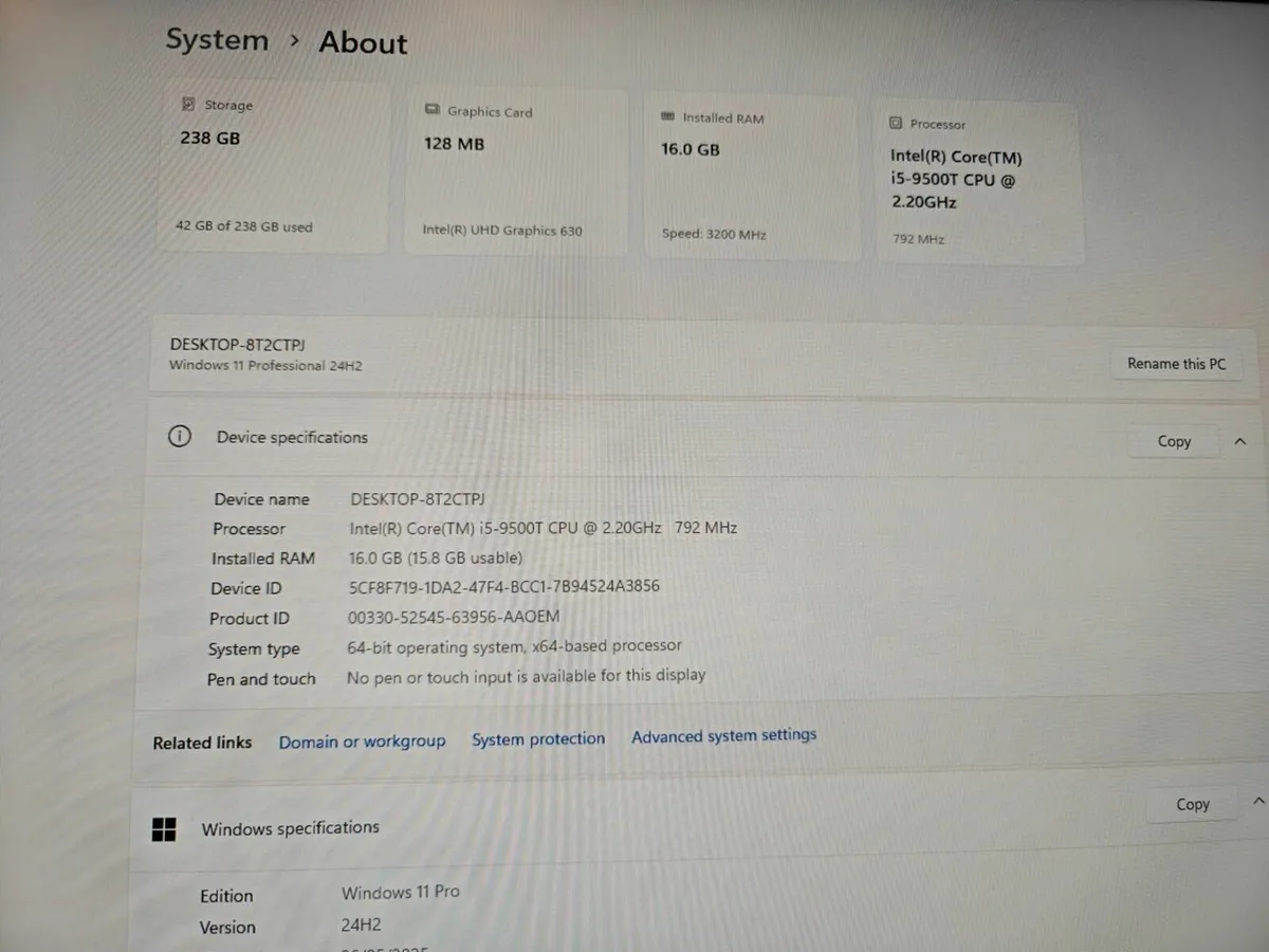 Dell Optiplex 7070 PC | i5 (9th gen) | 16GB | 256G - Image 4