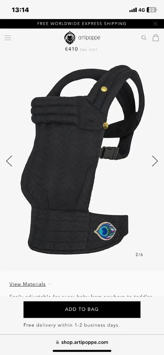 Artipoppe carrier - Image 1