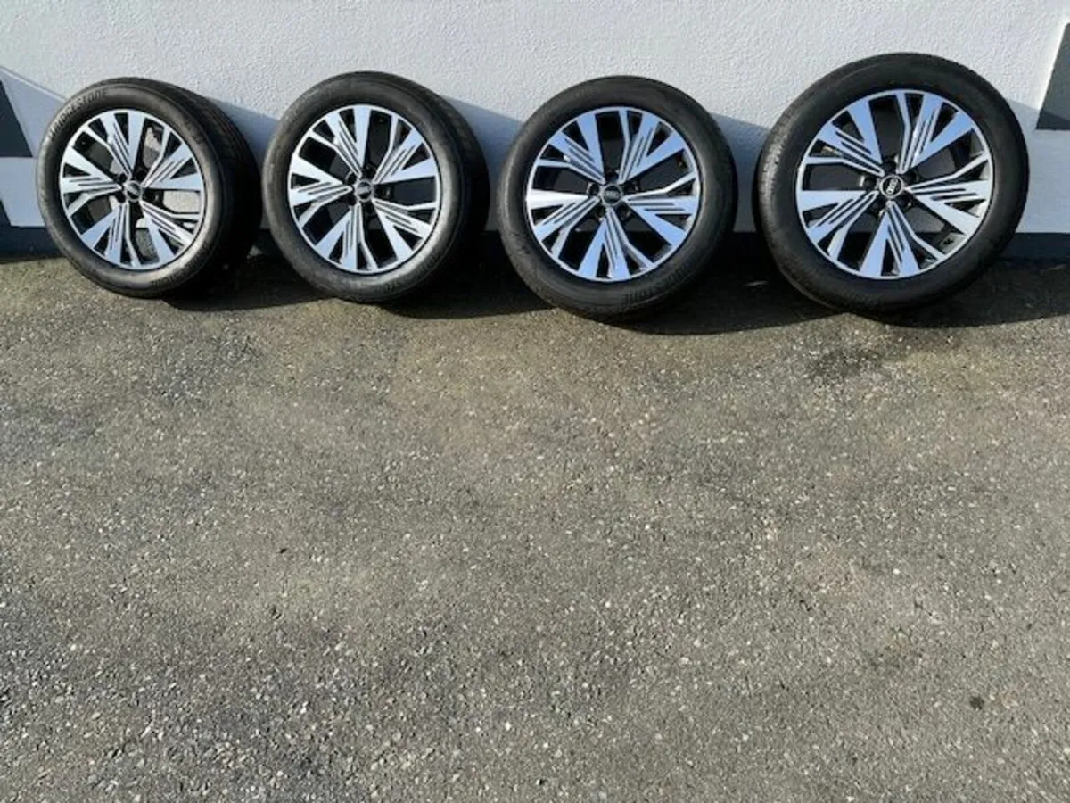 Audi Alloy Wheels NEW Bridgestone Tyres - Image 1