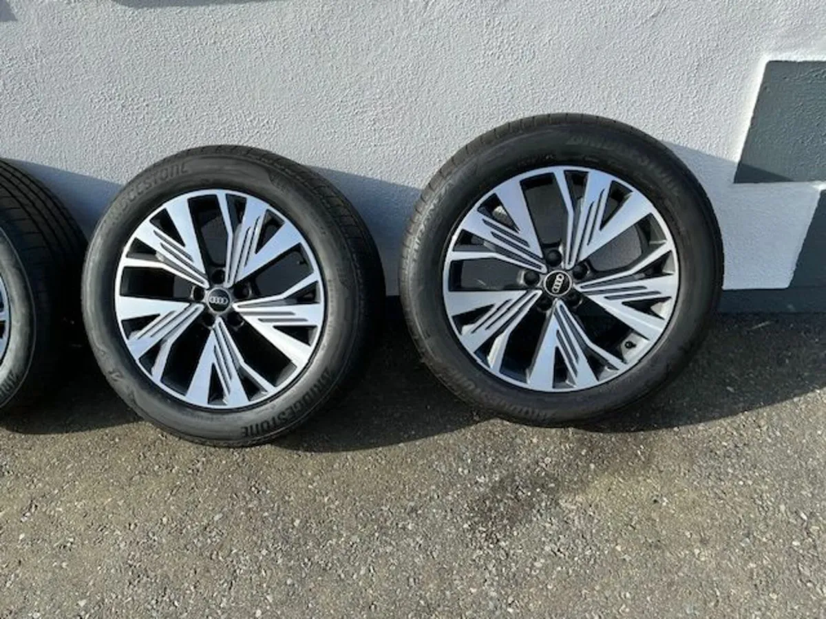 Audi Alloy Wheels NEW Bridgestone Tyres - Image 3