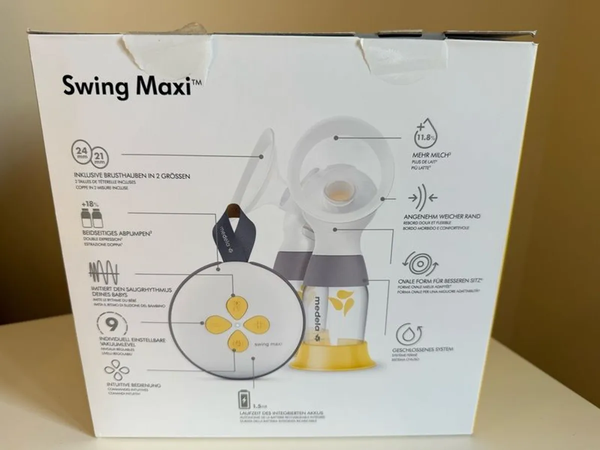 Medela Swing Maxi Double Electric Breast Pump - Image 3