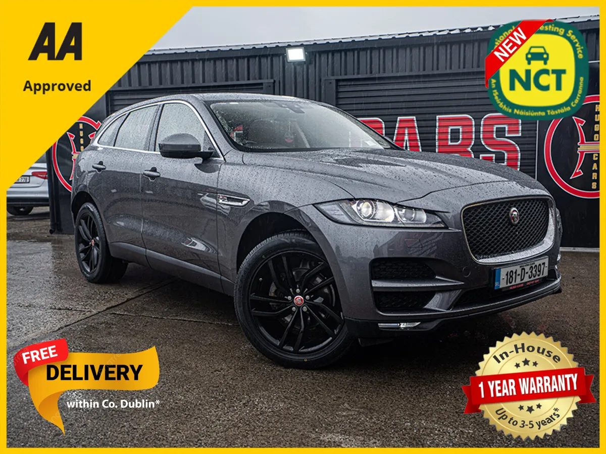 2018 F-Pace PRESTIGE 2.0d Auto/FSH/1yr warranty - Image 1