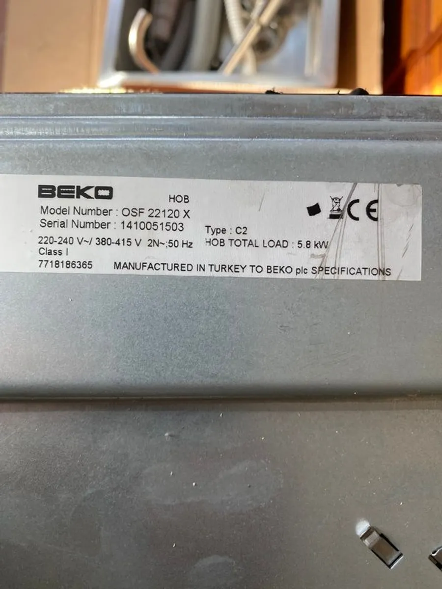 Beko Ceramic Hob - Image 2
