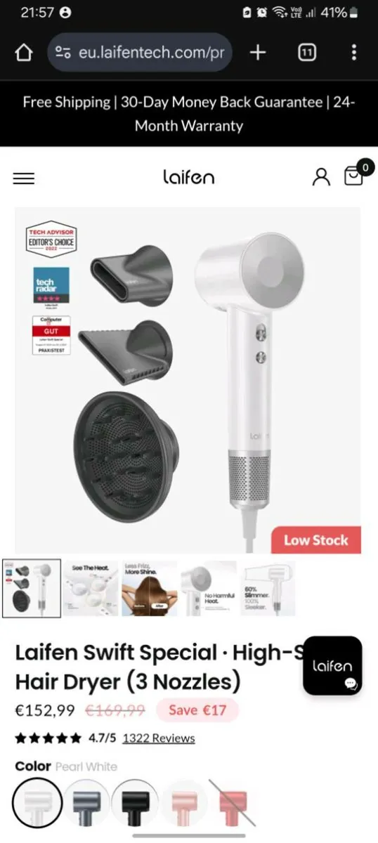 Hairdryer- Laifen - Image 4