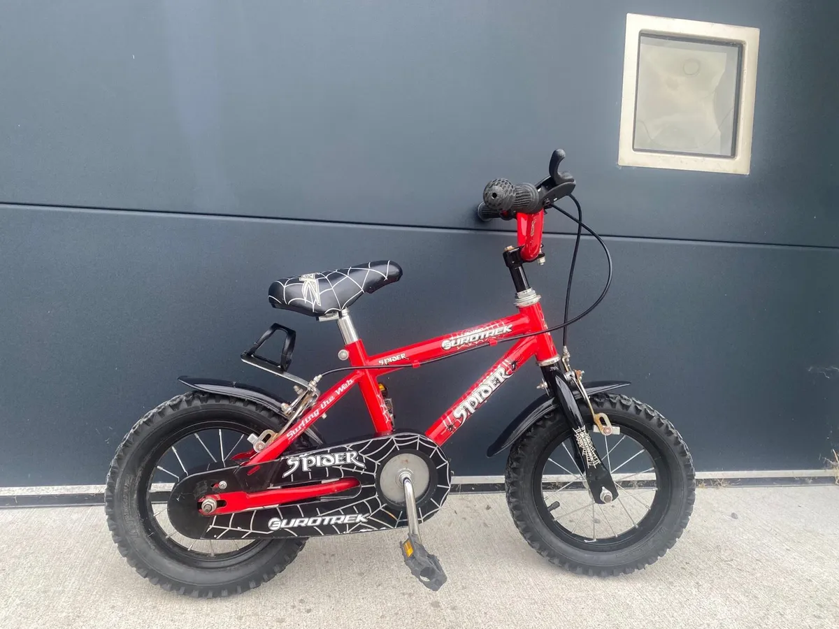 Boys Spider-Man Bike - Image 1