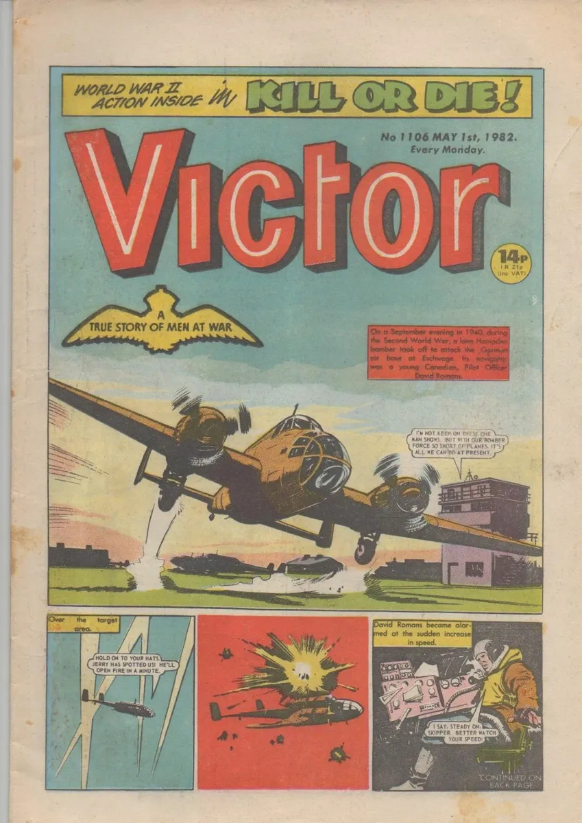 VICTOR 1106 MAY 1ST 1982 VERY FINE DC THOMSON - Image 1