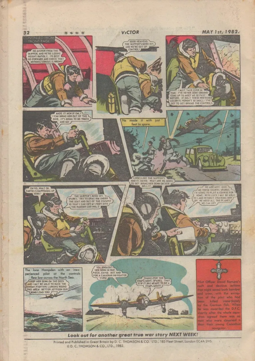 VICTOR 1106 MAY 1ST 1982 VERY FINE DC THOMSON - Image 2