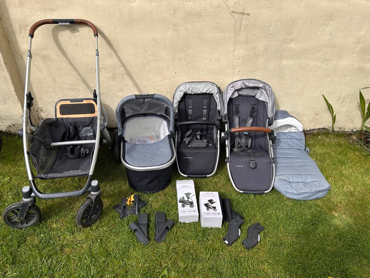 Uppababy Vista 2_components - Image 1