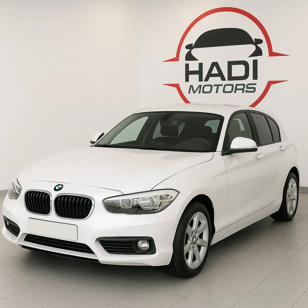 BMW 1 Series 2011 petrol white - Image 1